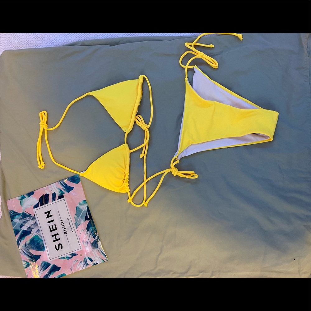 Yellow bikini from shein